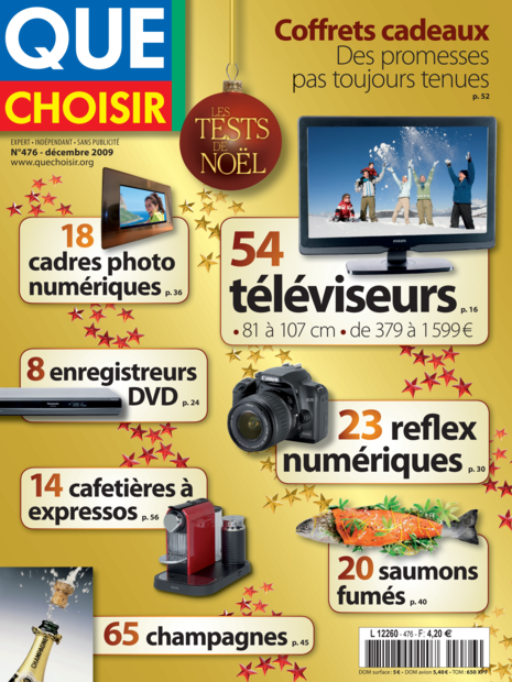 Couverture Que Choisir Mensuel - 476