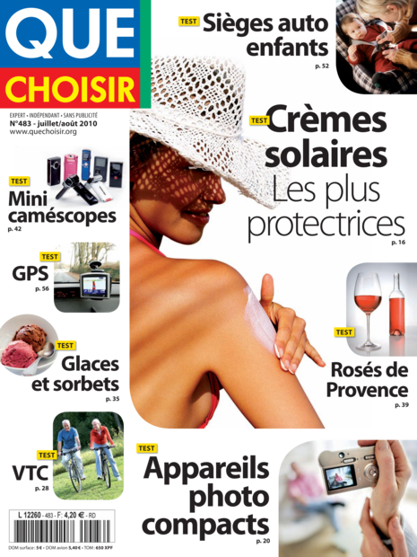 Couverture Que Choisir Mensuel - 483