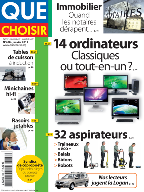 Couverture Que Choisir Mensuel - 488