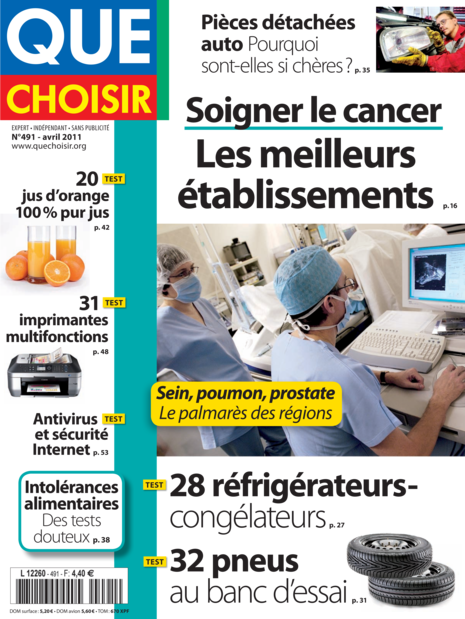 Couverture Que Choisir Mensuel - 491