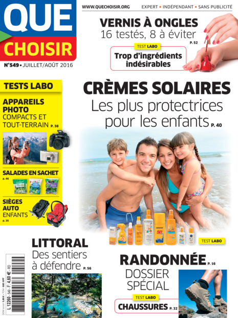 Couverture Que Choisir Mensuel - 549