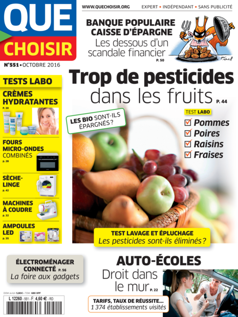 Couverture Que Choisir Mensuel - 551