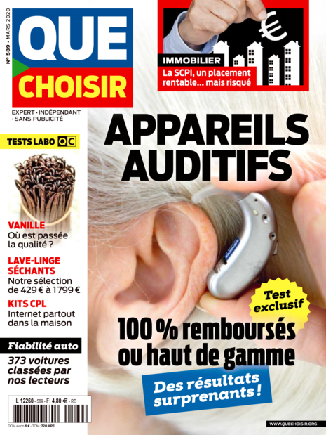 Couverture Que Choisir Mensuel - 589