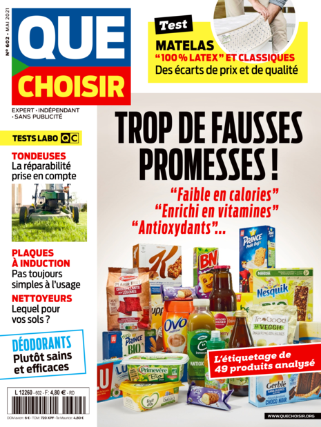 Couverture Que Choisir Mensuel - 602