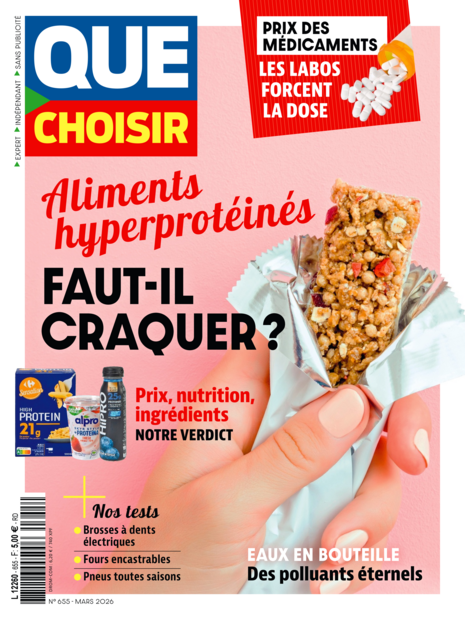 Couverture Que Choisir Mensuel - 655