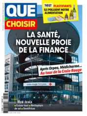 Couverture Que choisir MENSUEL