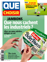 Couverture Que choisir MENSUEL