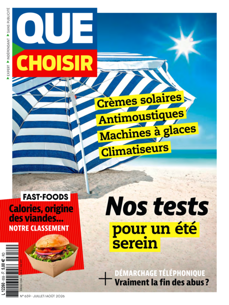 Couverture Que Choisir Mensuel - 659