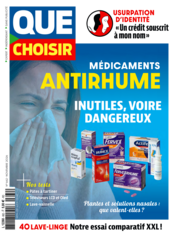 Couverture Que choisir MENSUEL