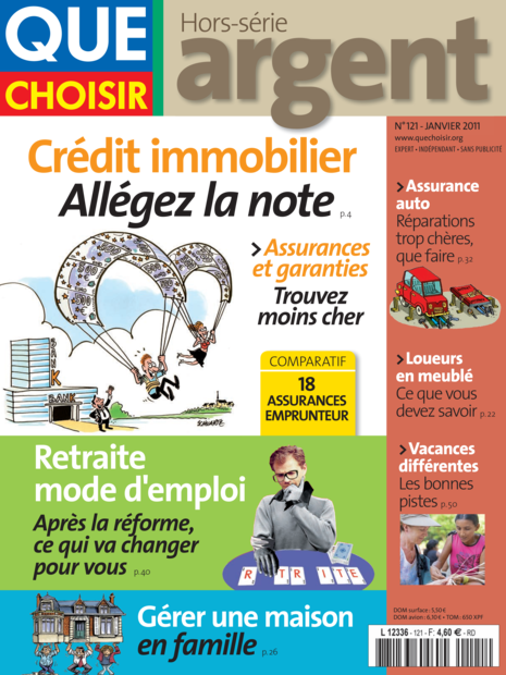 Couverture Que Choisir Budgets - 121