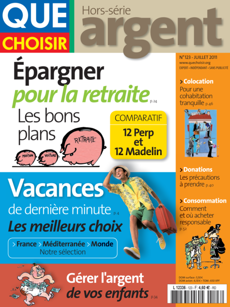 Couverture Que Choisir Budgets - 123