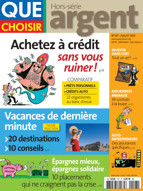 Couverture Que Choisir Budgets - 127