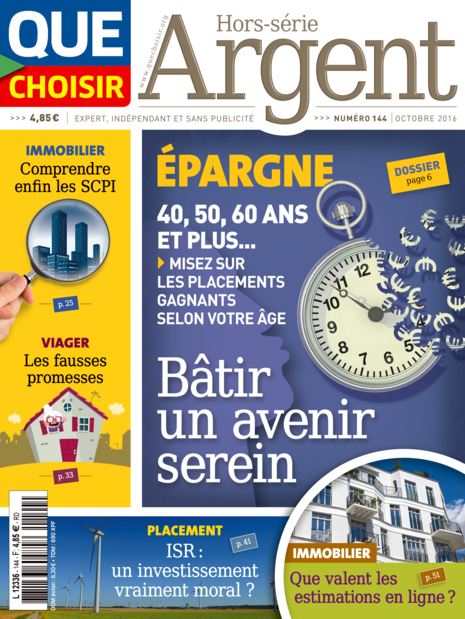 Couverture Que Choisir Budgets - 144