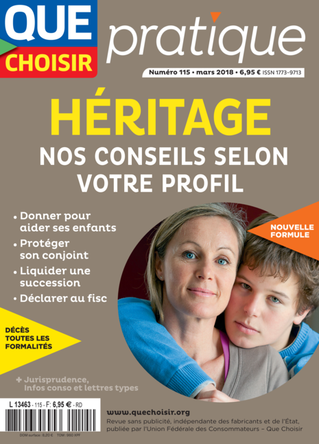 Couverture Que Choisir Pratique - 115