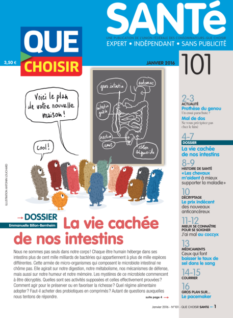 Couverture Que Choisir Santé - 101