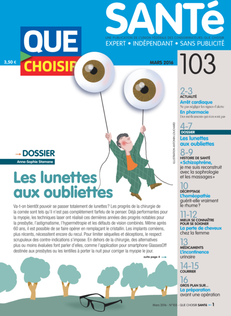 Couverture Que Choisir Santé - 103