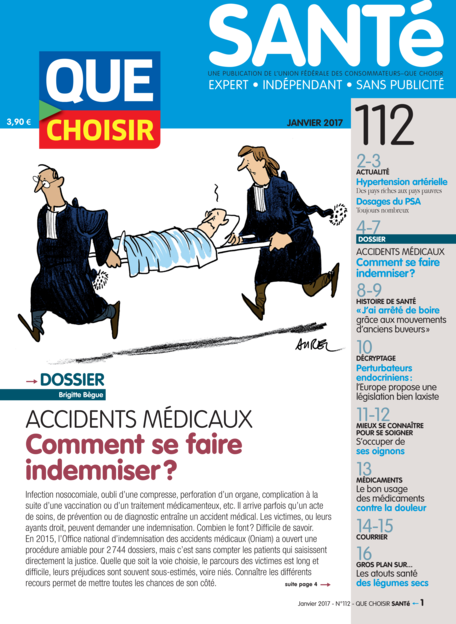 Couverture Que Choisir Santé - 112