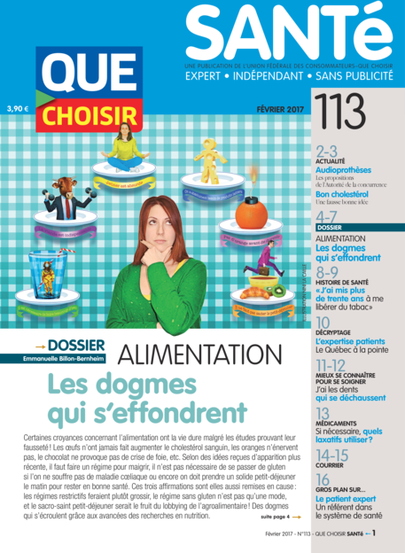 Couverture Que Choisir Santé - 113