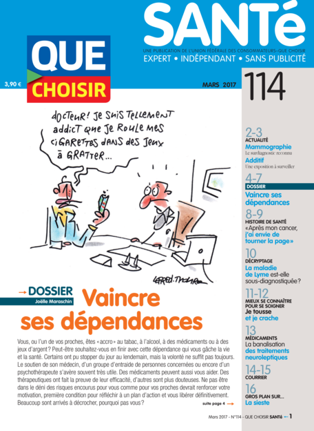 Couverture Que Choisir Santé - 114