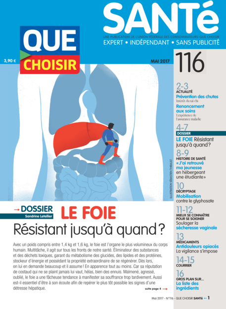 Couverture Que Choisir Santé - 116