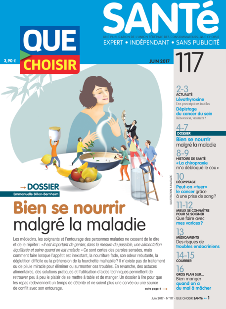 Couverture Que Choisir Santé - 117