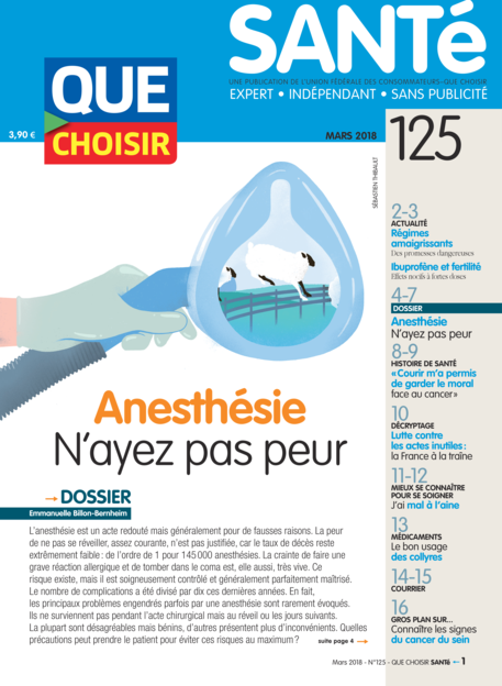 Couverture Que Choisir Santé - 125