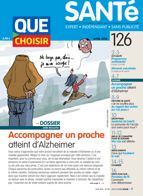 Couverture Que Choisir Santé - 126