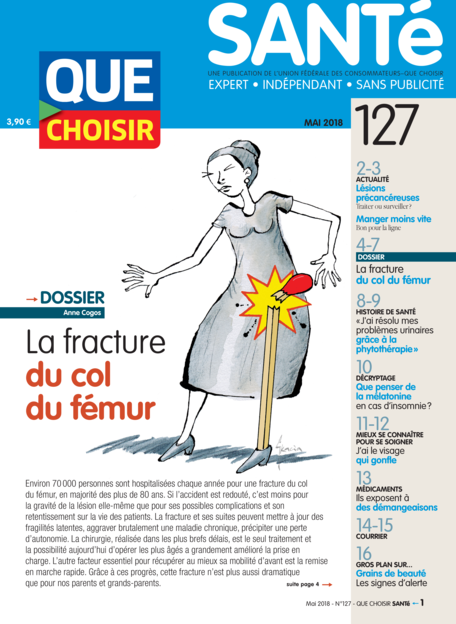 Couverture Que Choisir Santé - 127