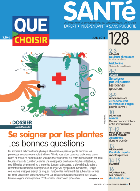 Couverture Que Choisir Santé - 128