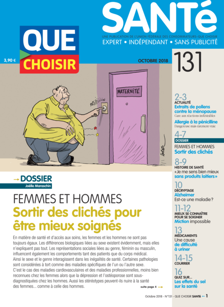 Couverture Que Choisir Santé - 131