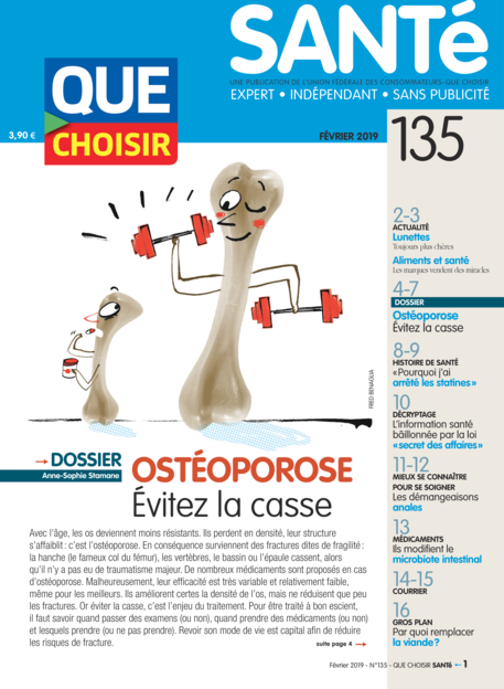 Couverture Que Choisir Santé - 135