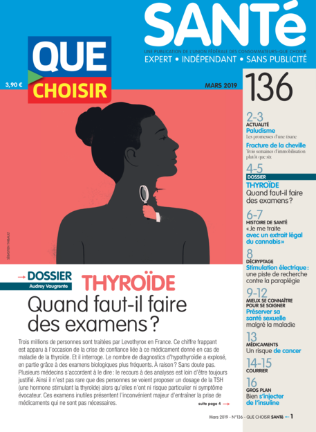 Couverture Que Choisir Santé - 136