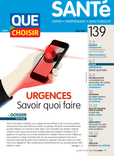 Couverture Que Choisir Santé - 139