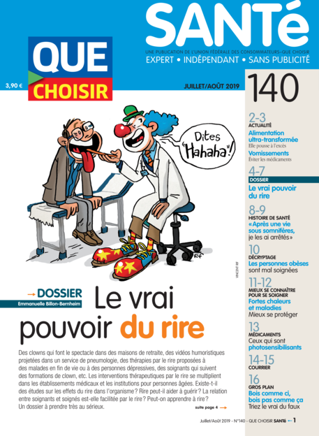 Couverture Que Choisir Santé - 140