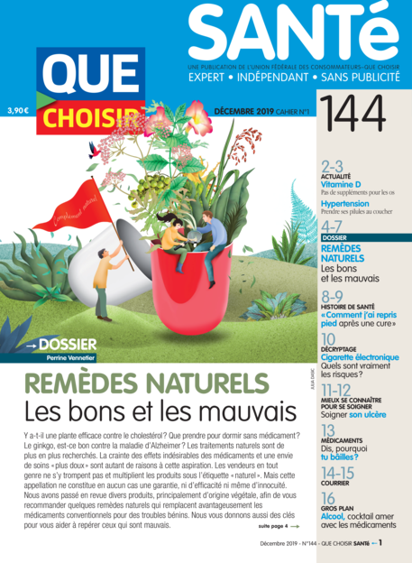 Couverture Que Choisir Santé - 144