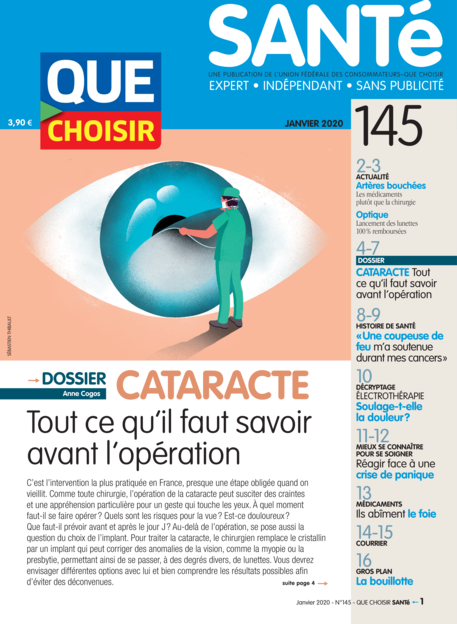 Couverture Que Choisir Santé - 145