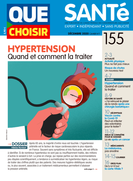 Couverture Que Choisir Santé - 155