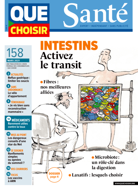 Couverture Que Choisir Santé - 158