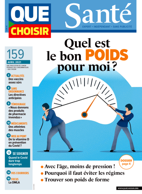 Couverture Que Choisir Santé - 159