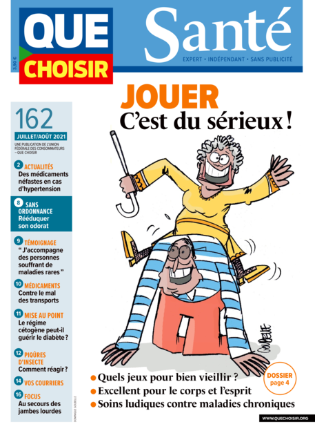 Couverture Que Choisir Santé - 162