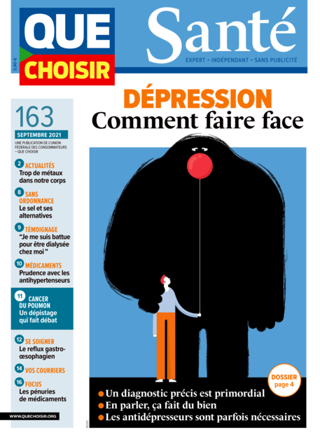 Couverture Que Choisir Santé - 163