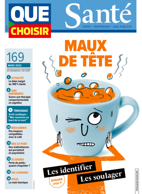 Couverture Que Choisir Santé - 169