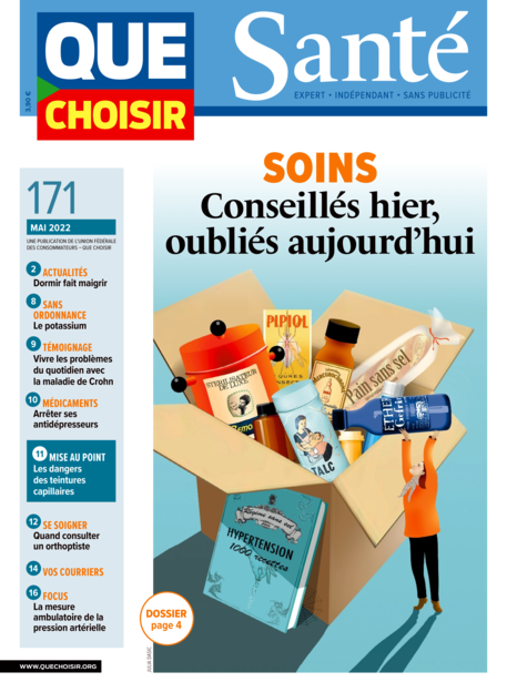 Couverture Que Choisir Santé - 171