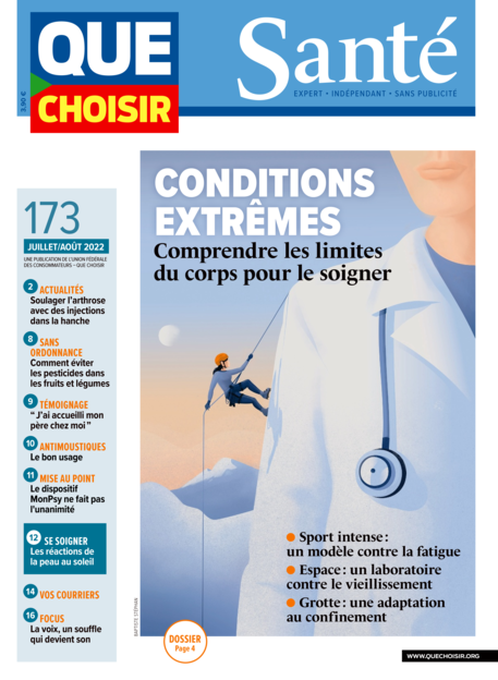 Couverture Que Choisir Santé - 173