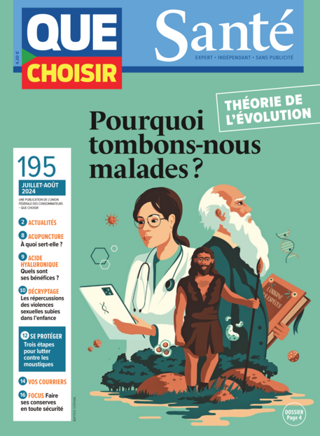 Couverture Que Choisir Santé - 195