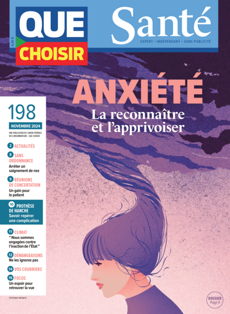 Couverture Que Choisir Santé - 198