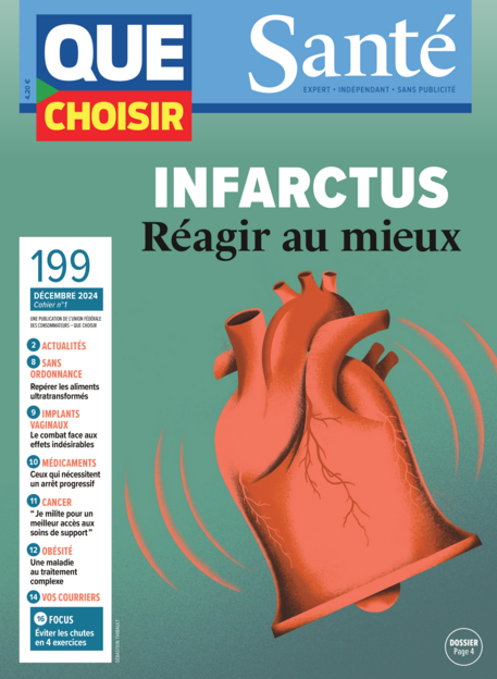 Couverture Que Choisir Santé - 199