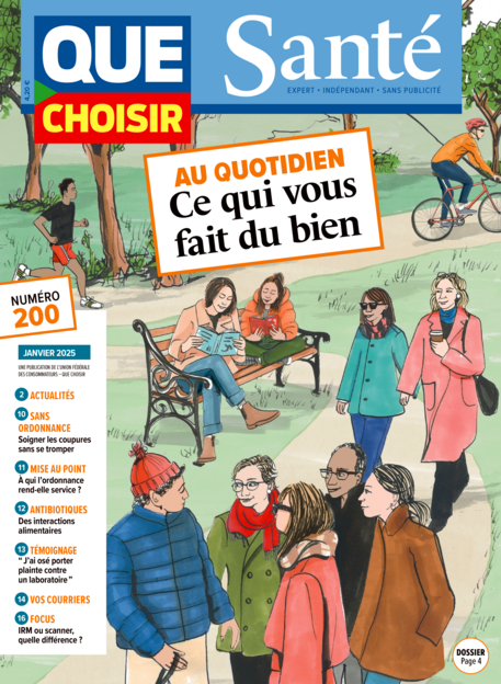 Couverture Que Choisir Santé - 200