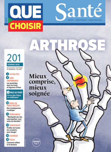 Couverture Que Choisir Santé - 201