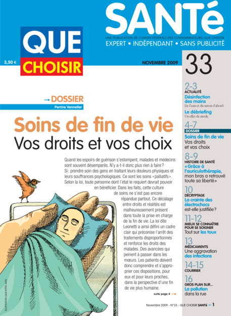 Couverture Que Choisir Santé - 33